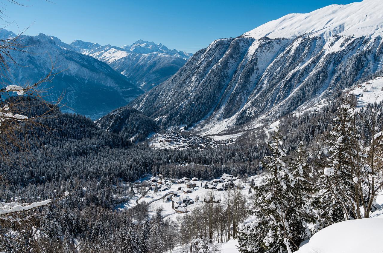 Panorama Apartment Blatten bei Naters Bagian luar foto